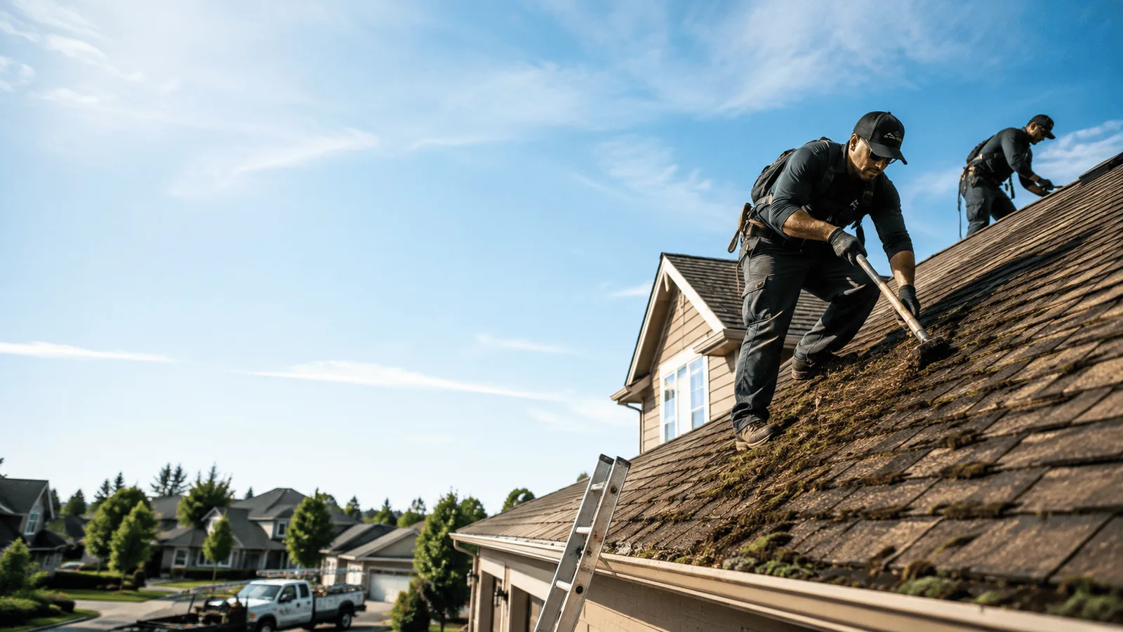 Roof Moss Removal in Roosevelt, NY near me